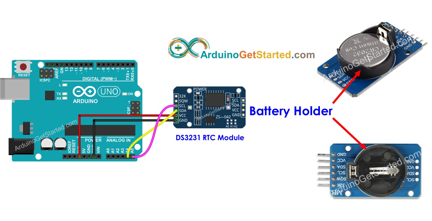 Arduino Echtzeituhr