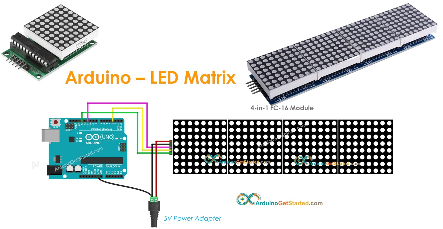 Arduino LED-Matrix