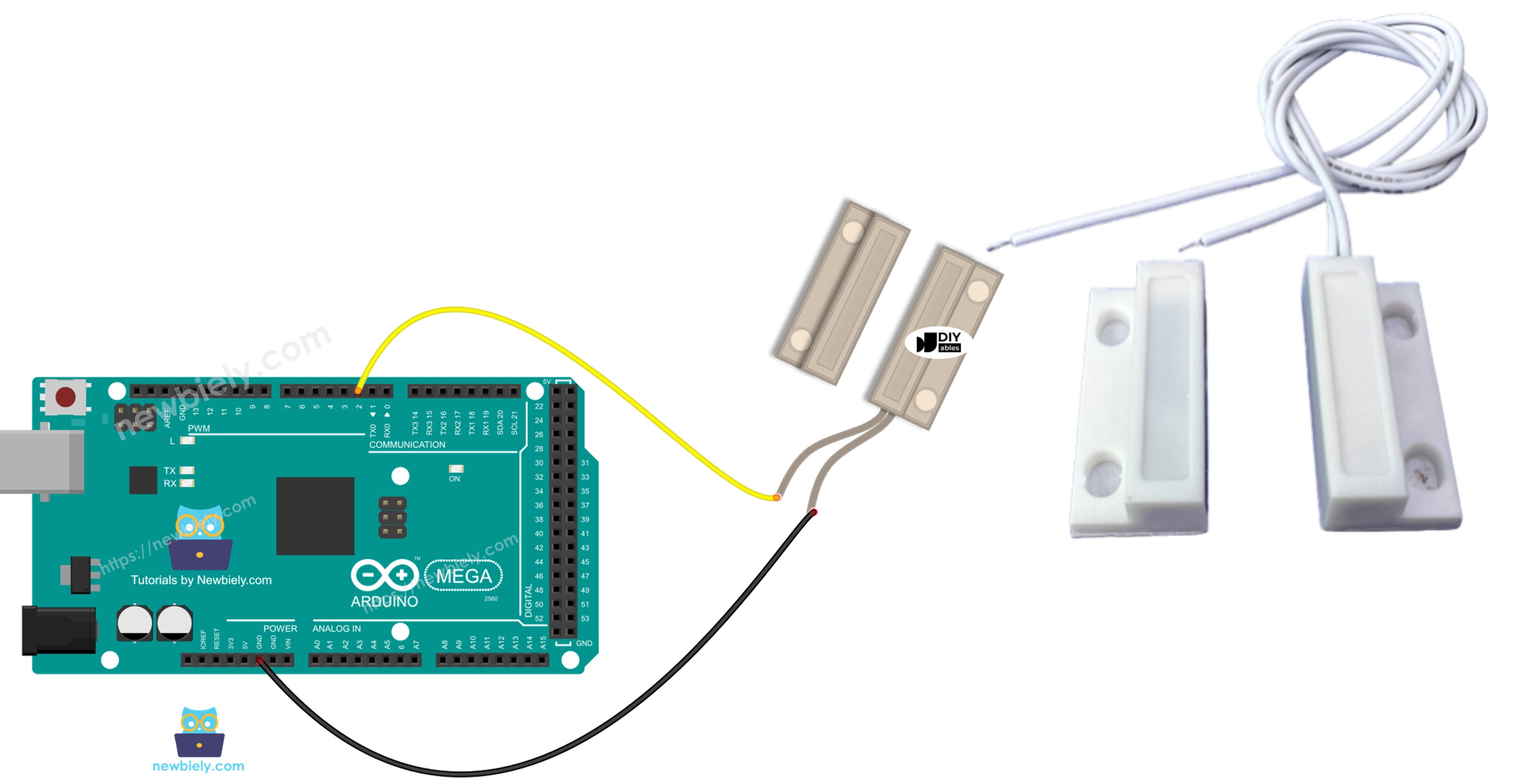 Arduino Mega door sensor