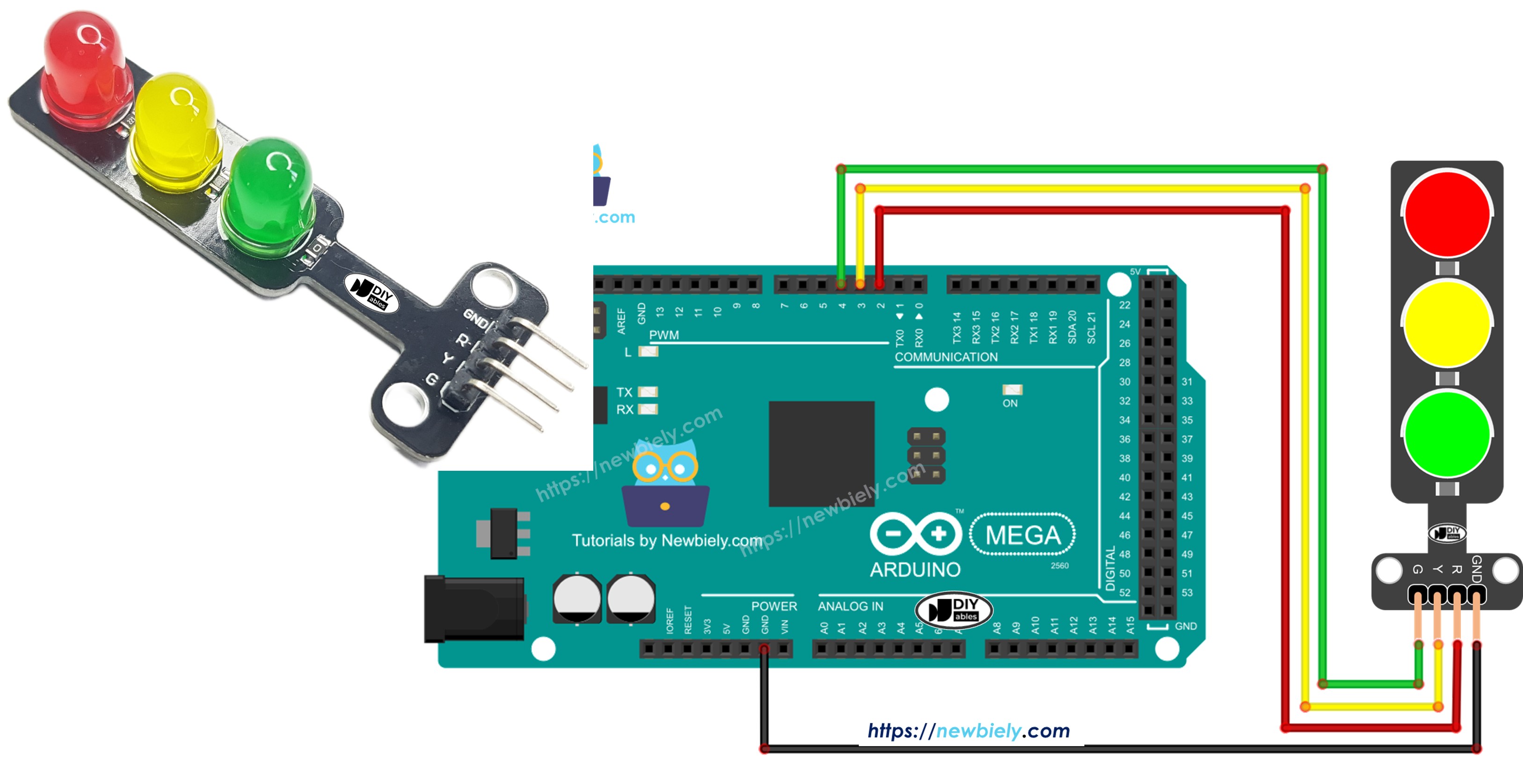 Arduino Mega Ampel