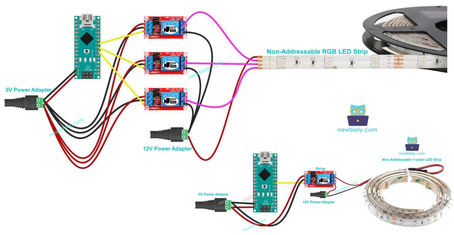 Arduino Nano LED-Streifen