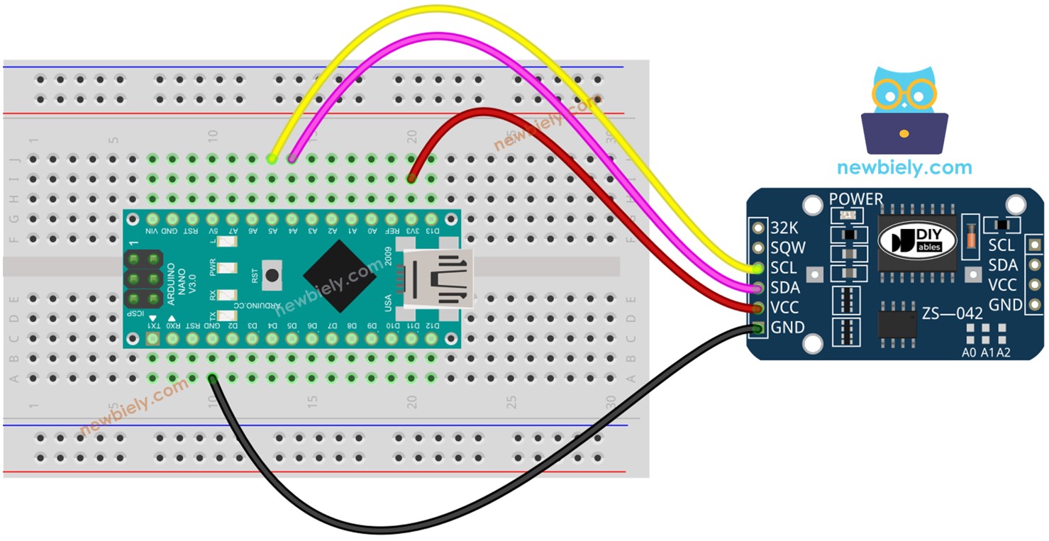 Arduino Nano Echtzeituhr