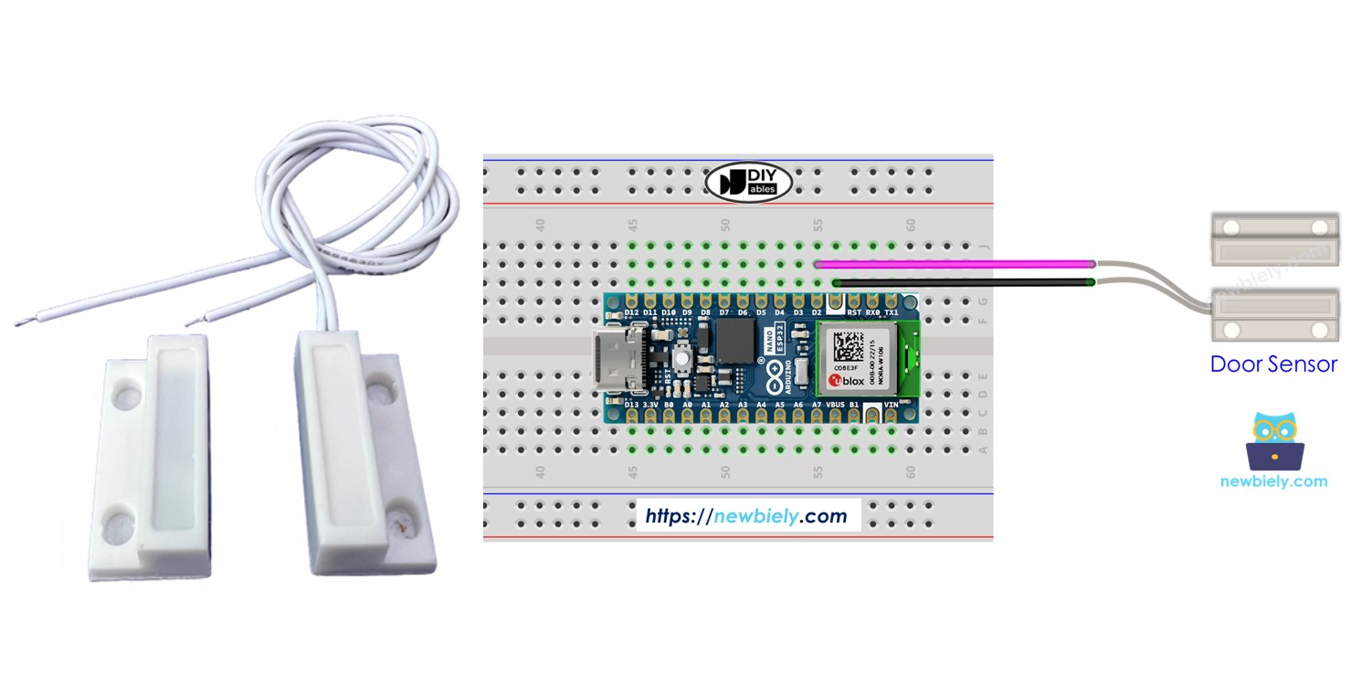 Arduino Nano ESP32 Türsensor