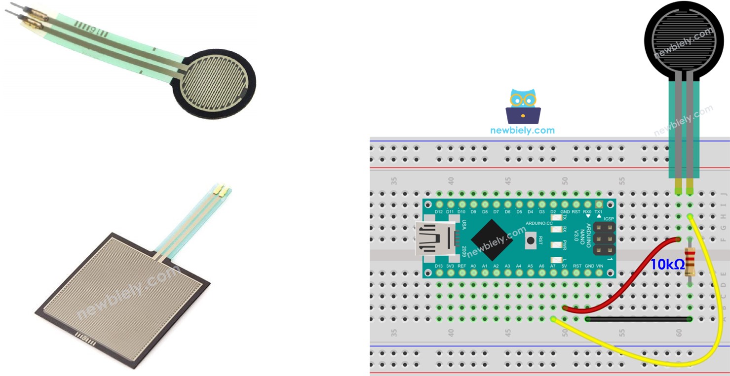 Arduino Nano Kraftsensor