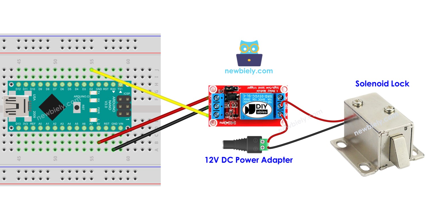 Arduino Nano Türschloss