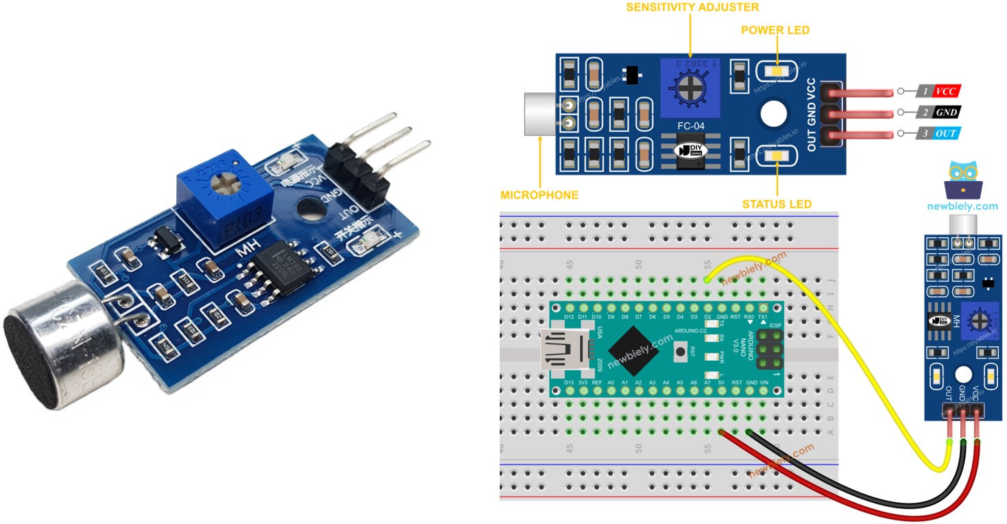Arduino Nano Schallsensor