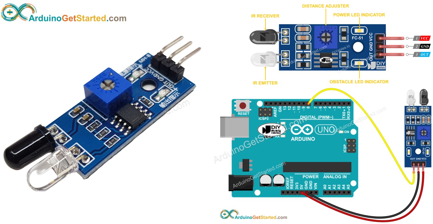 Arduino Hinderniserkennungssensor
