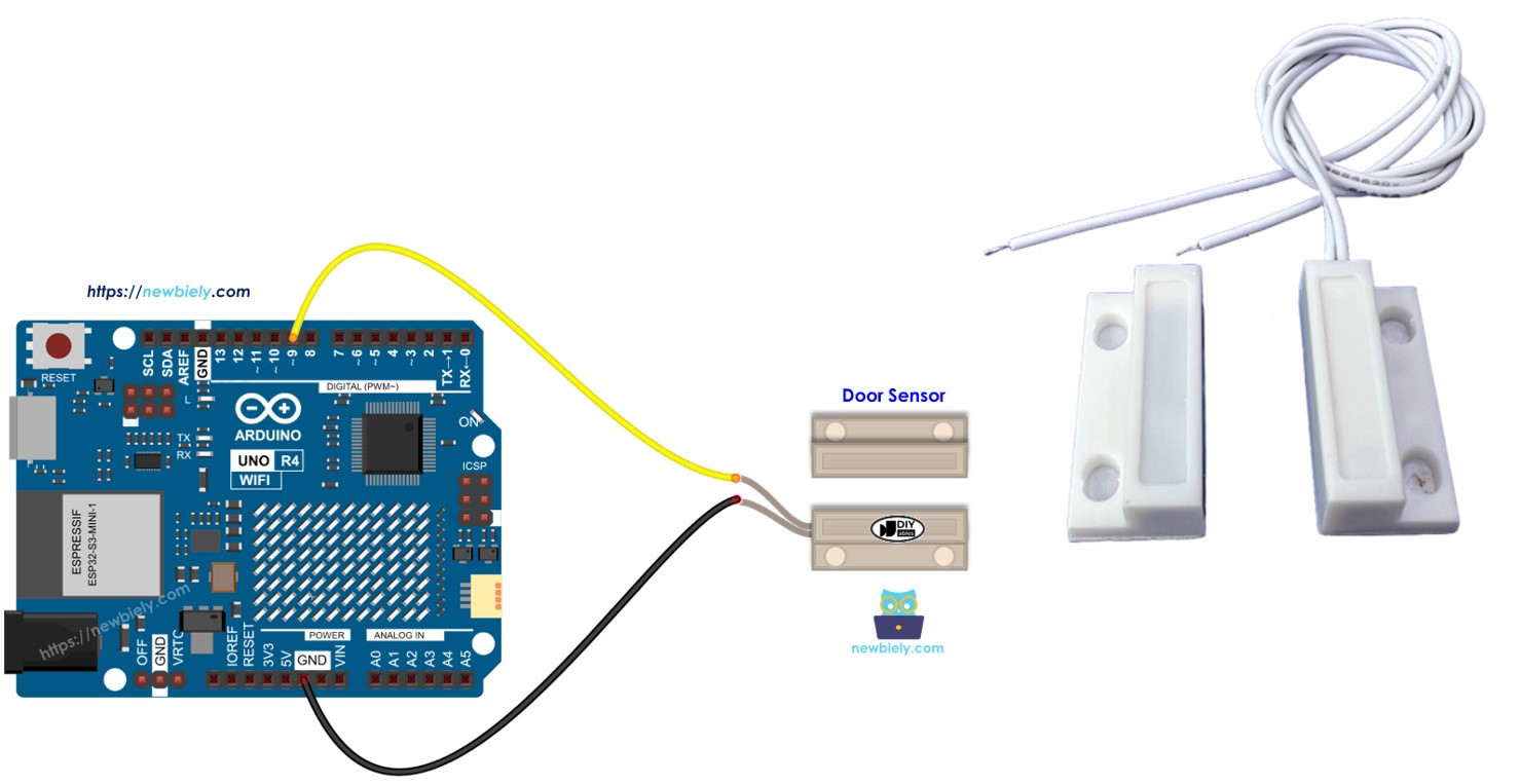 Arduino Uno R4 Türsensor
