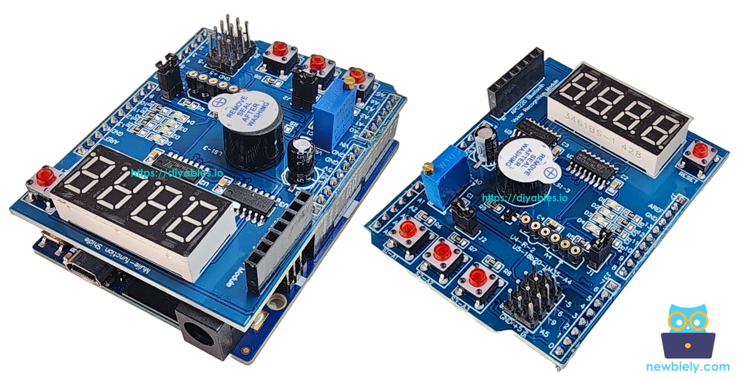Arduino Uno R4 Multi-Funktionsschild