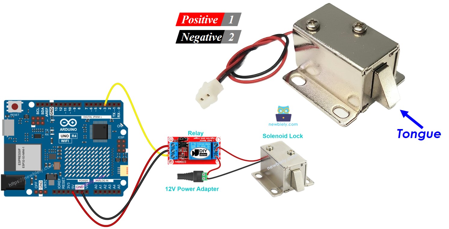 Arduino Uno R4 Türschloss