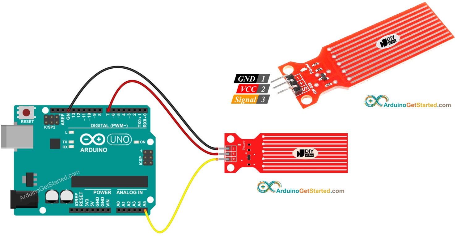 Arduino Wasser/Flüssigkeit