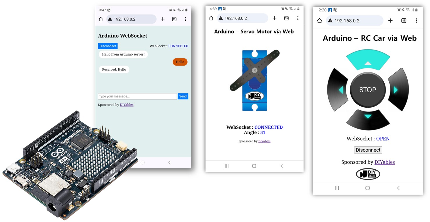 Arduino-WebSocket