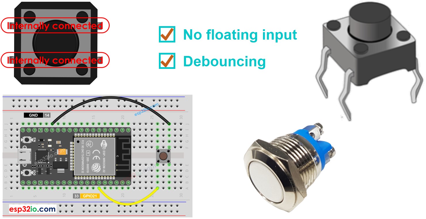 ESP32 Taster