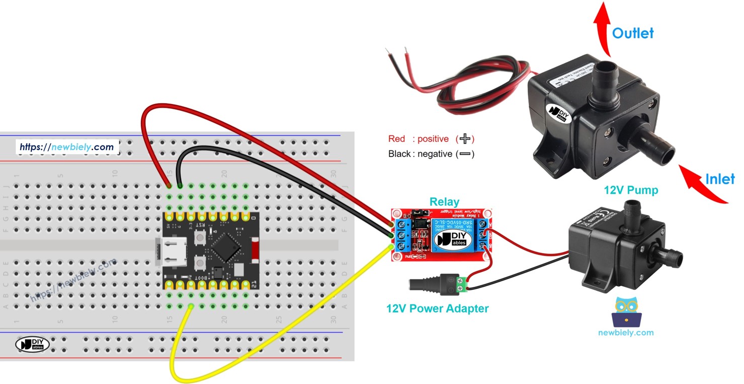 ESP32 C3 Super Mini - Pumpe steuern