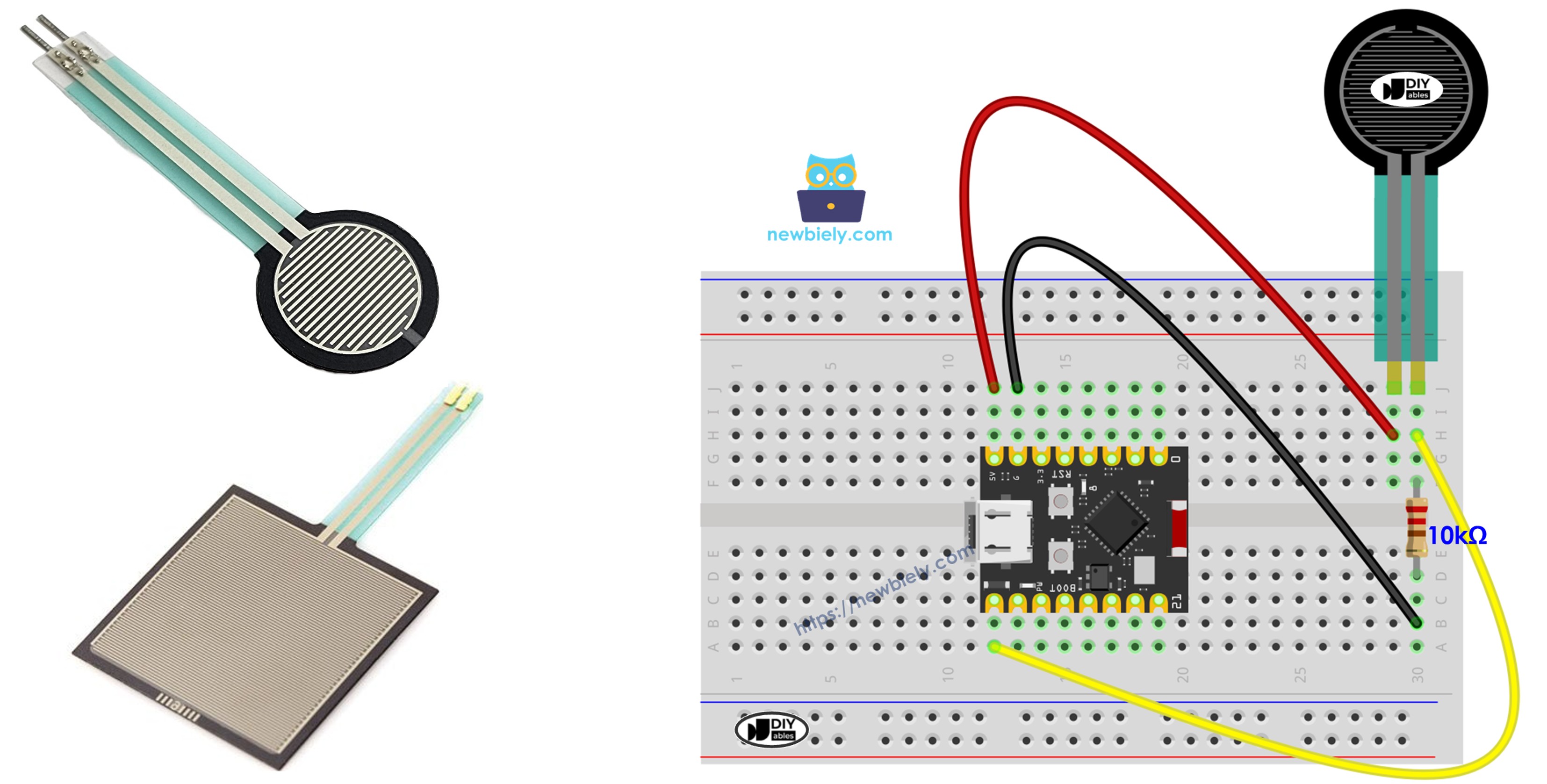 ESP32 C3 Super Mini Kraftsensor