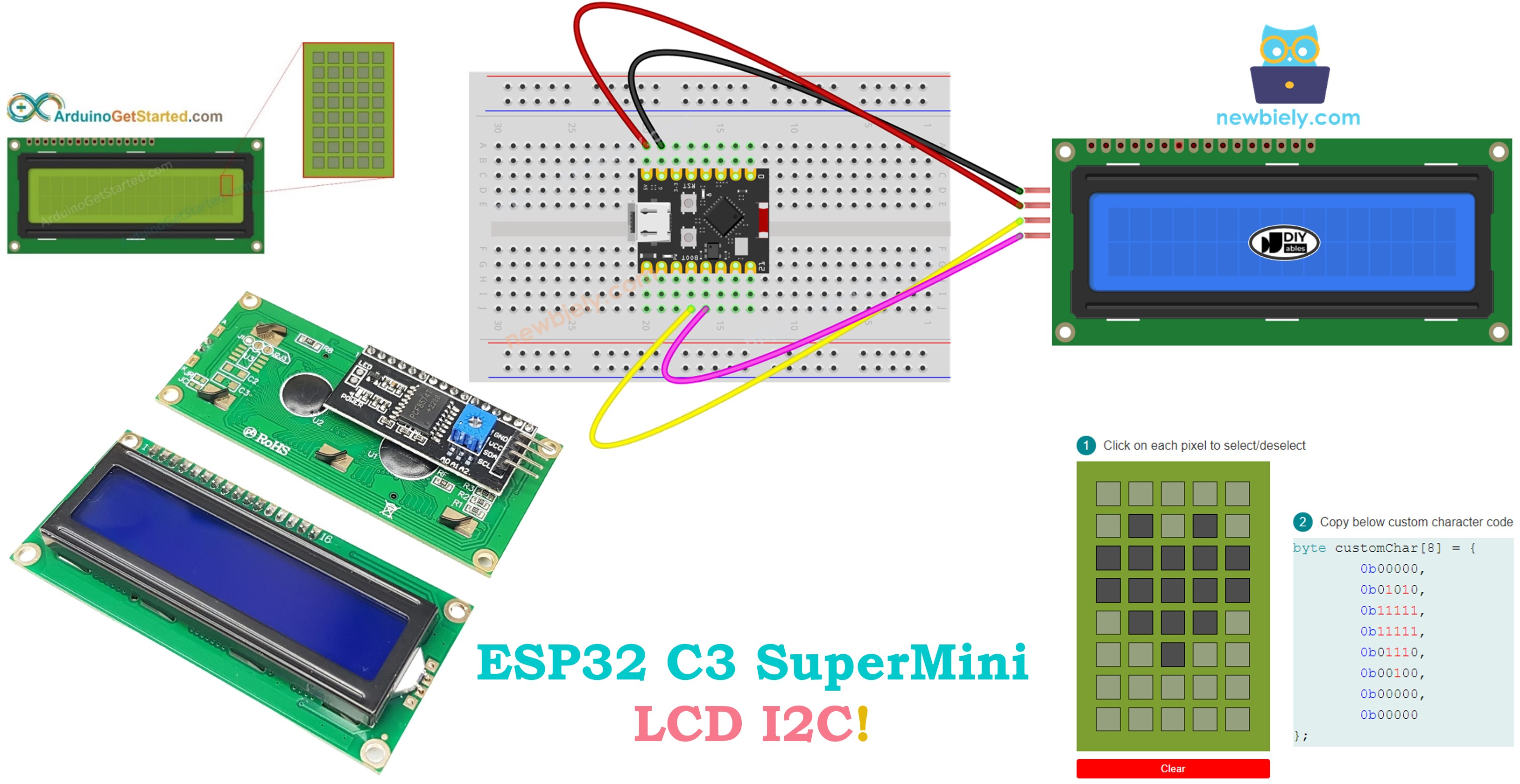 ESP32 C3 Super Mini Display