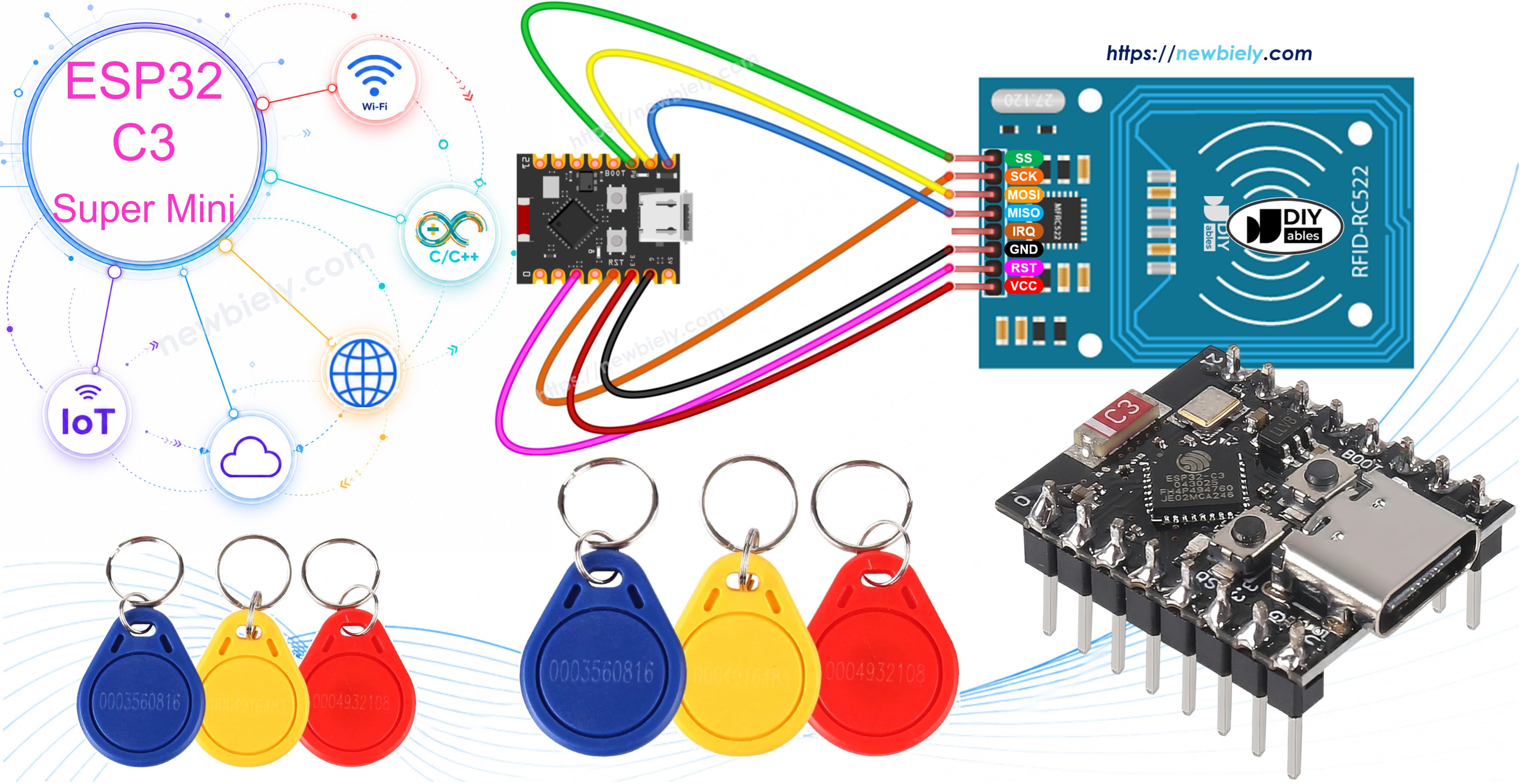 ESP32 C3 Super Mini RFID/NFC