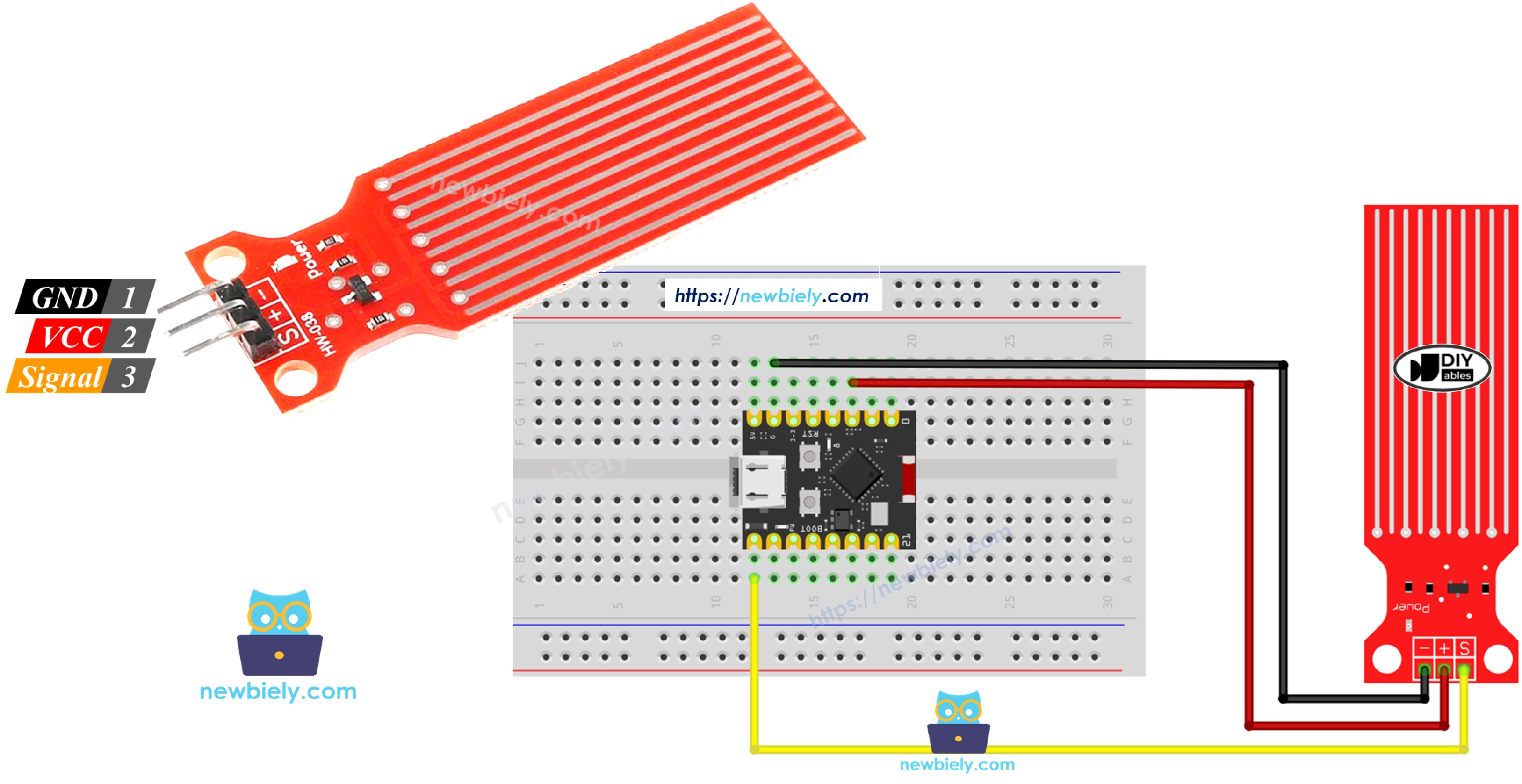 ESP32 C3 Super Mini Wasser/Flüssigkeit