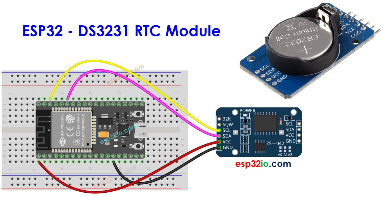 ESP32 Echtzeituhr