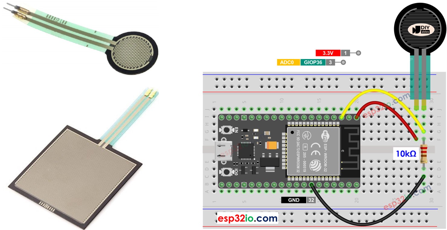 ESP32 Kraftsensor