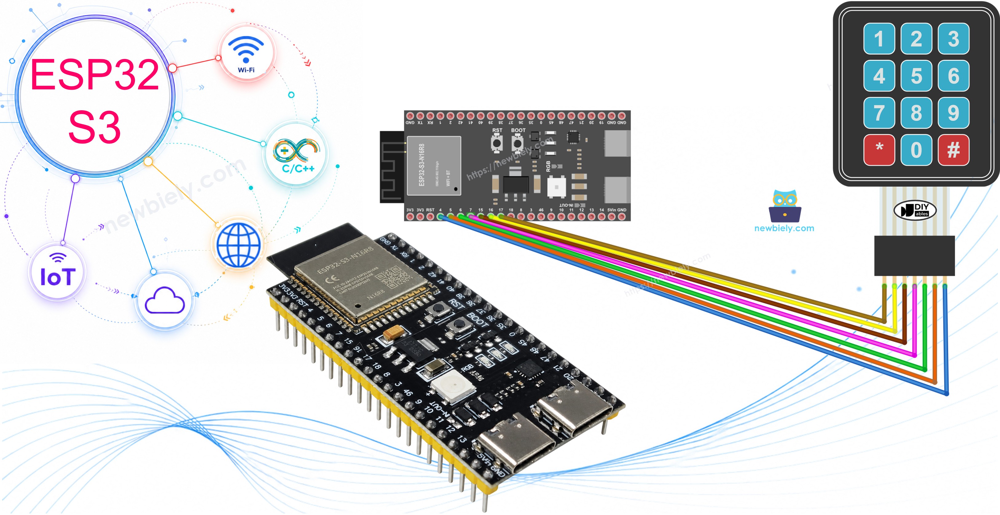 ESP32 S3 Tastenfeld