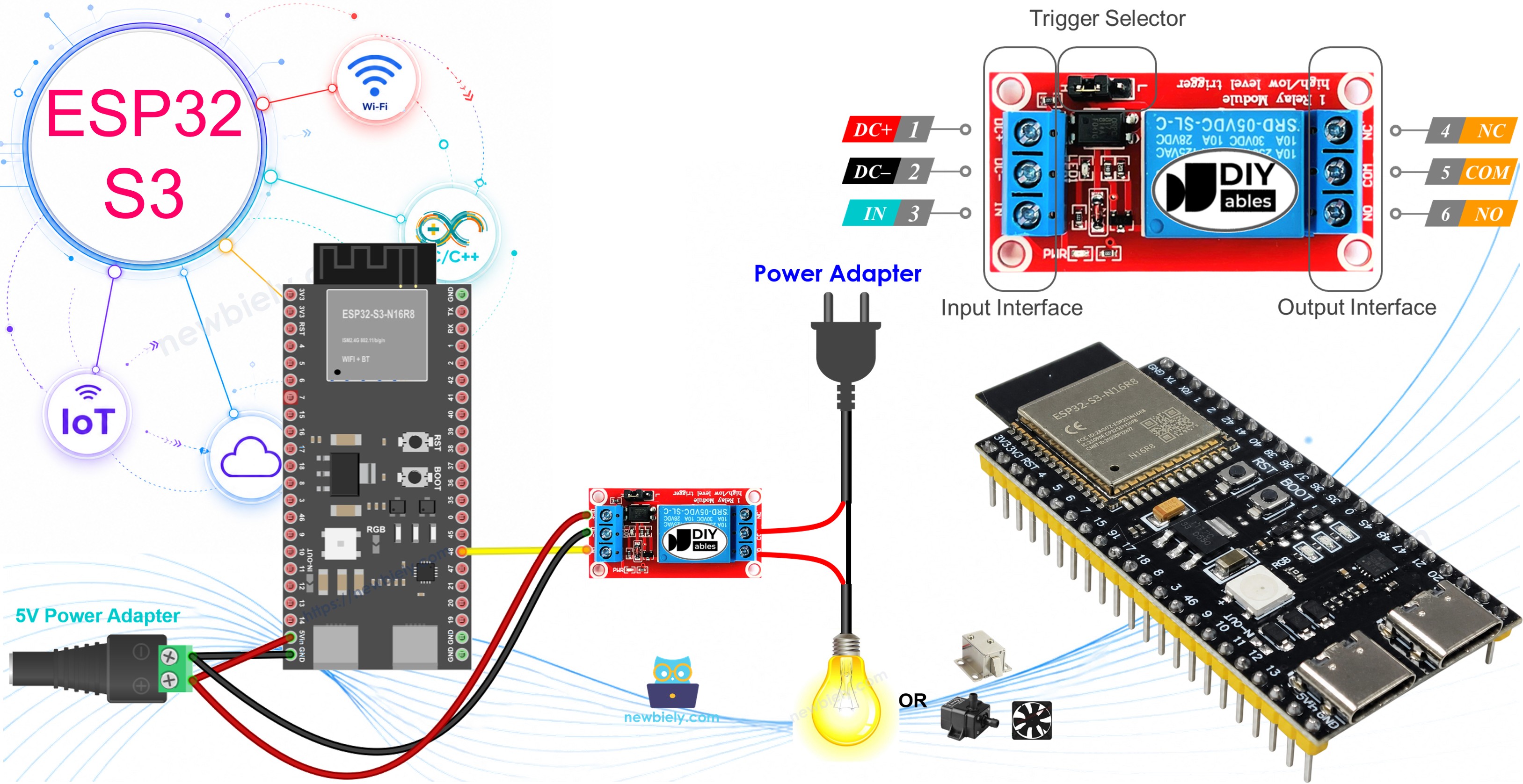 ESP32 S3 Relais