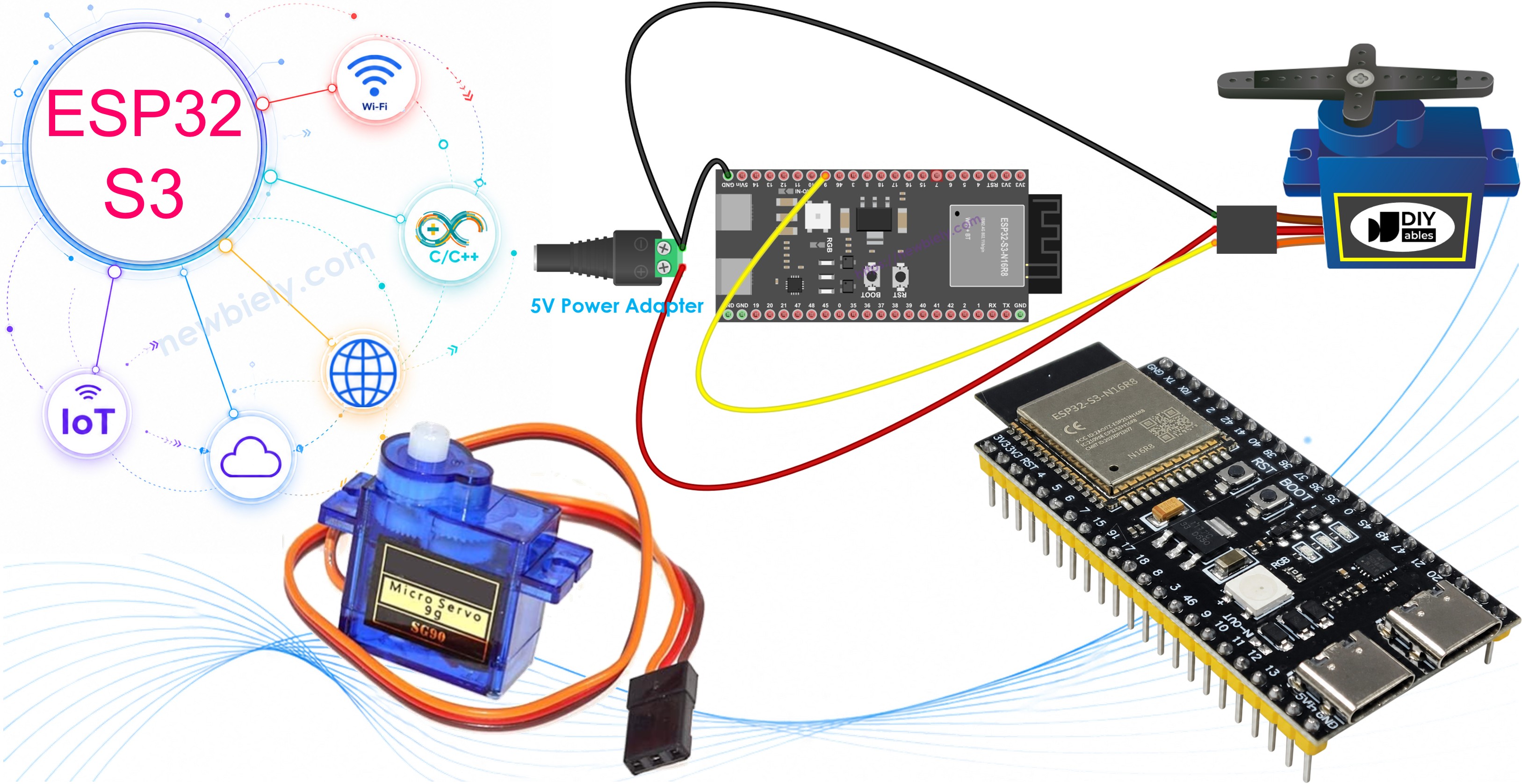 ESP32 S3 Servo-Motor