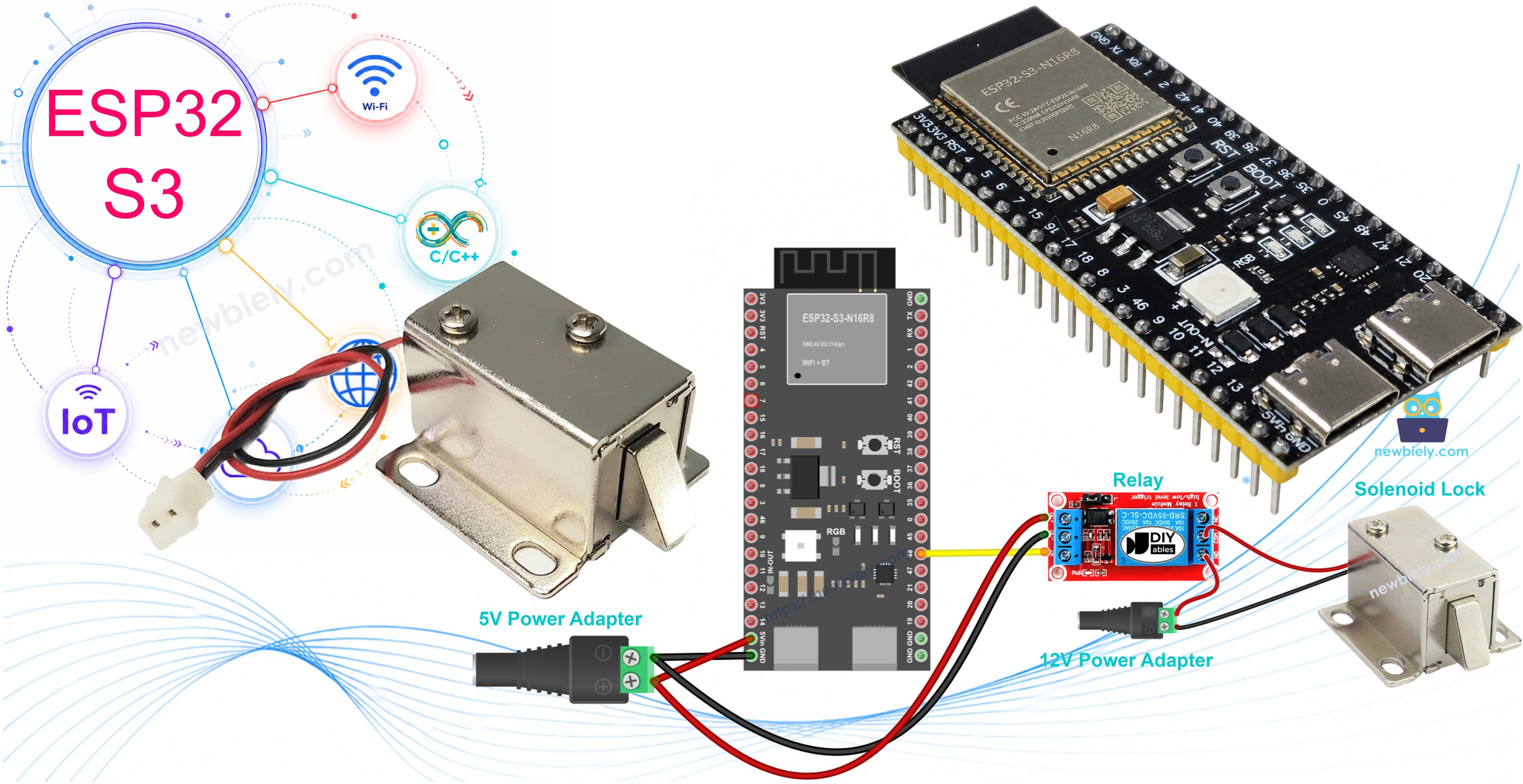ESP32 S3 Türschloss
