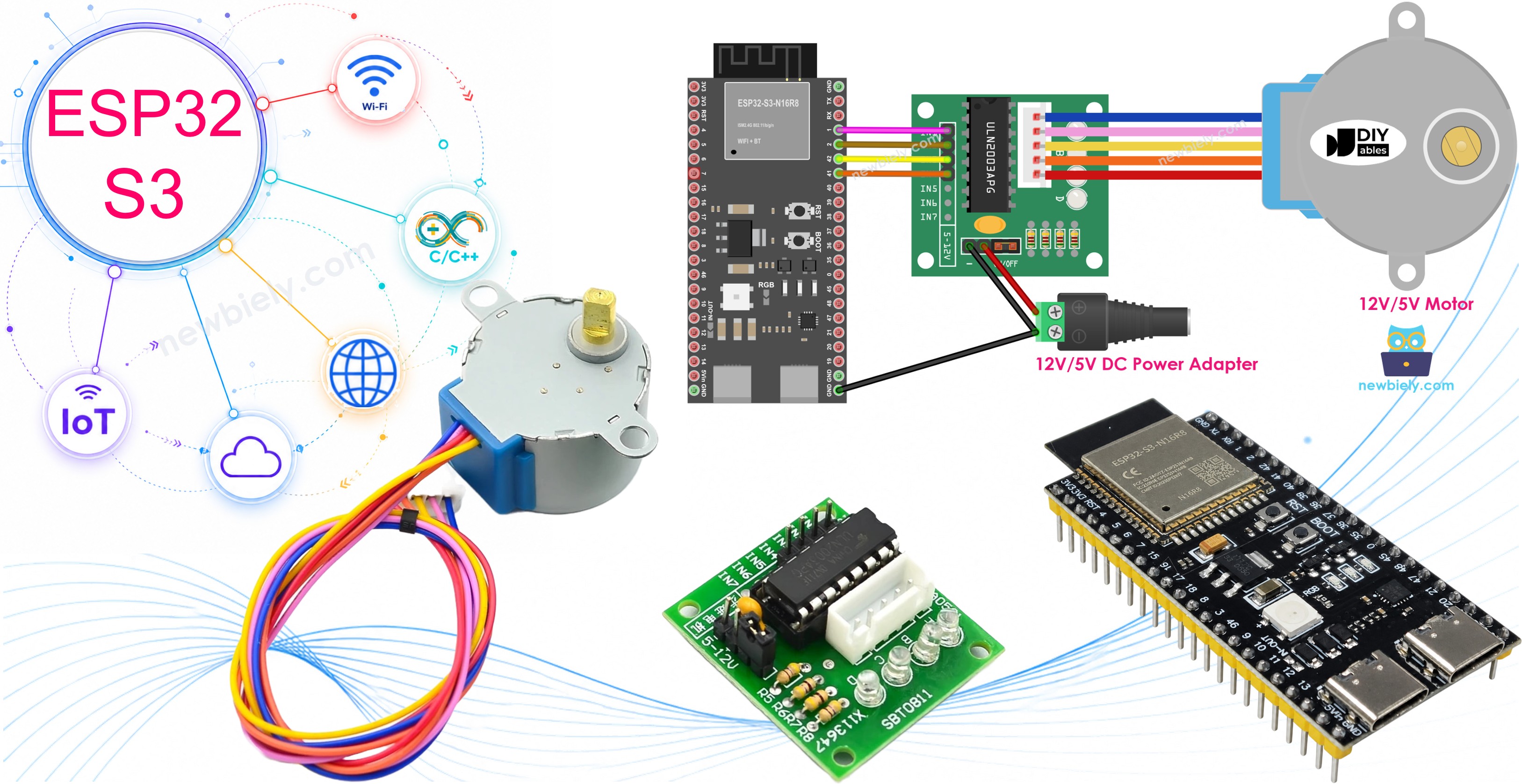 ESP32 S3 Schrittmotor