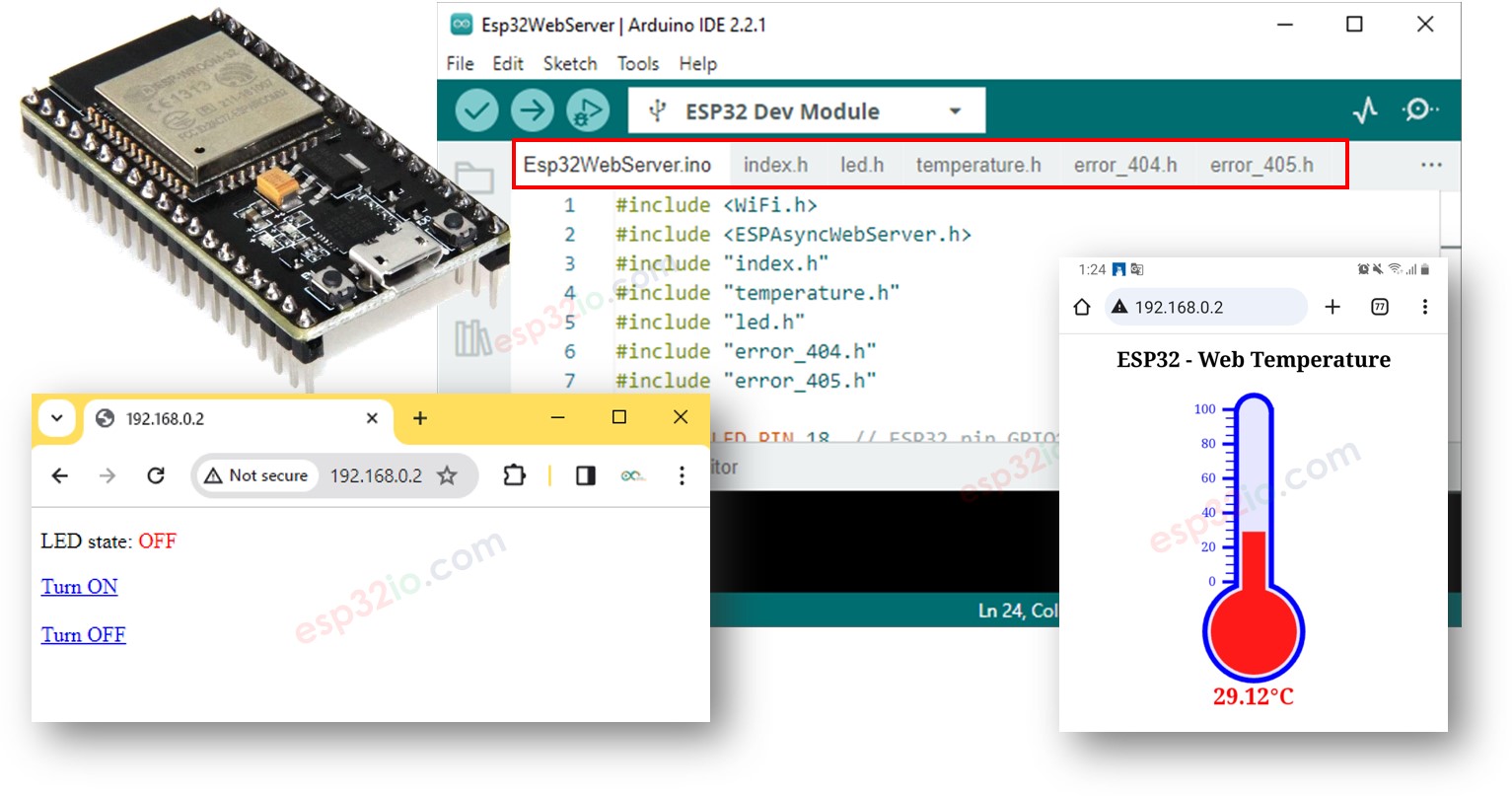 ESP32 Webserver