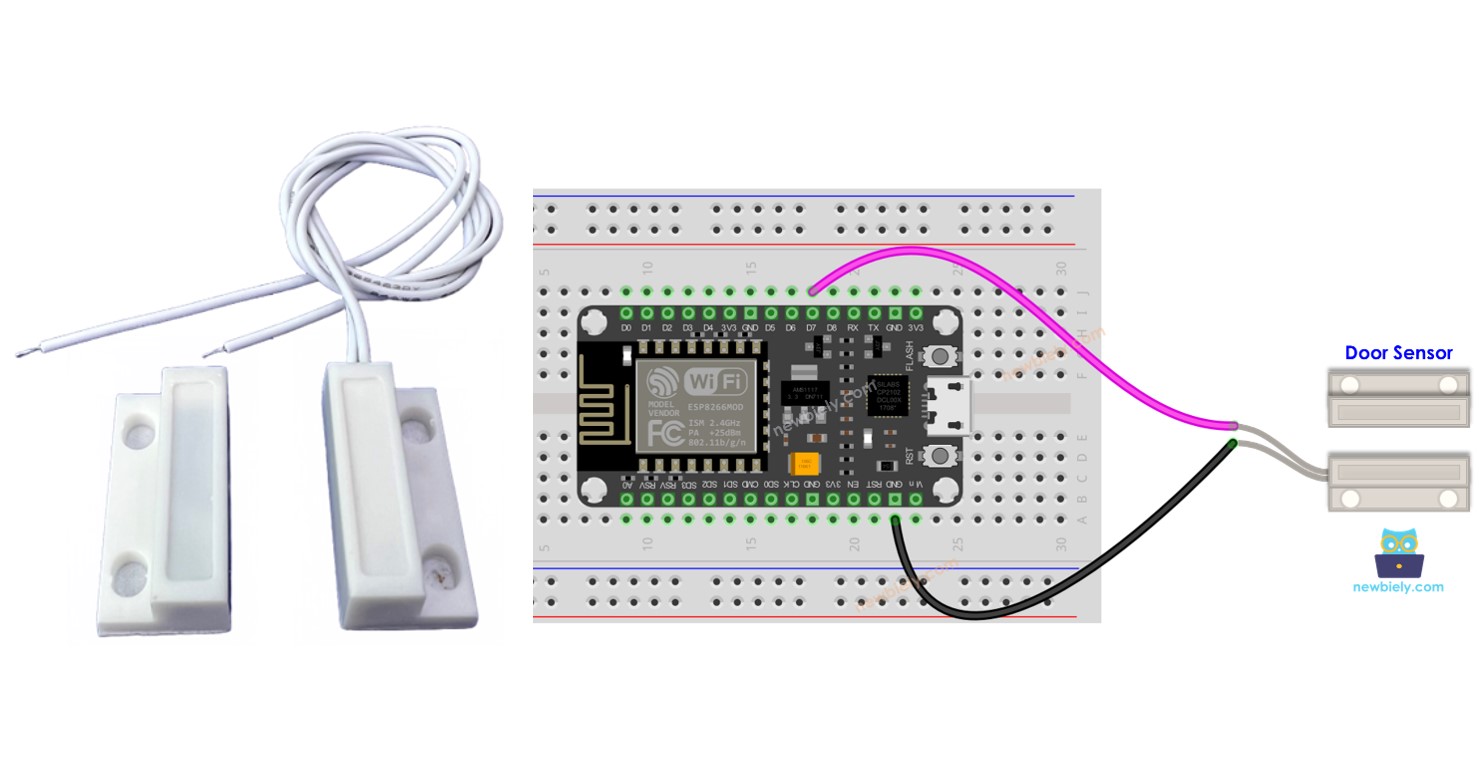 ESP8266 Türsensor