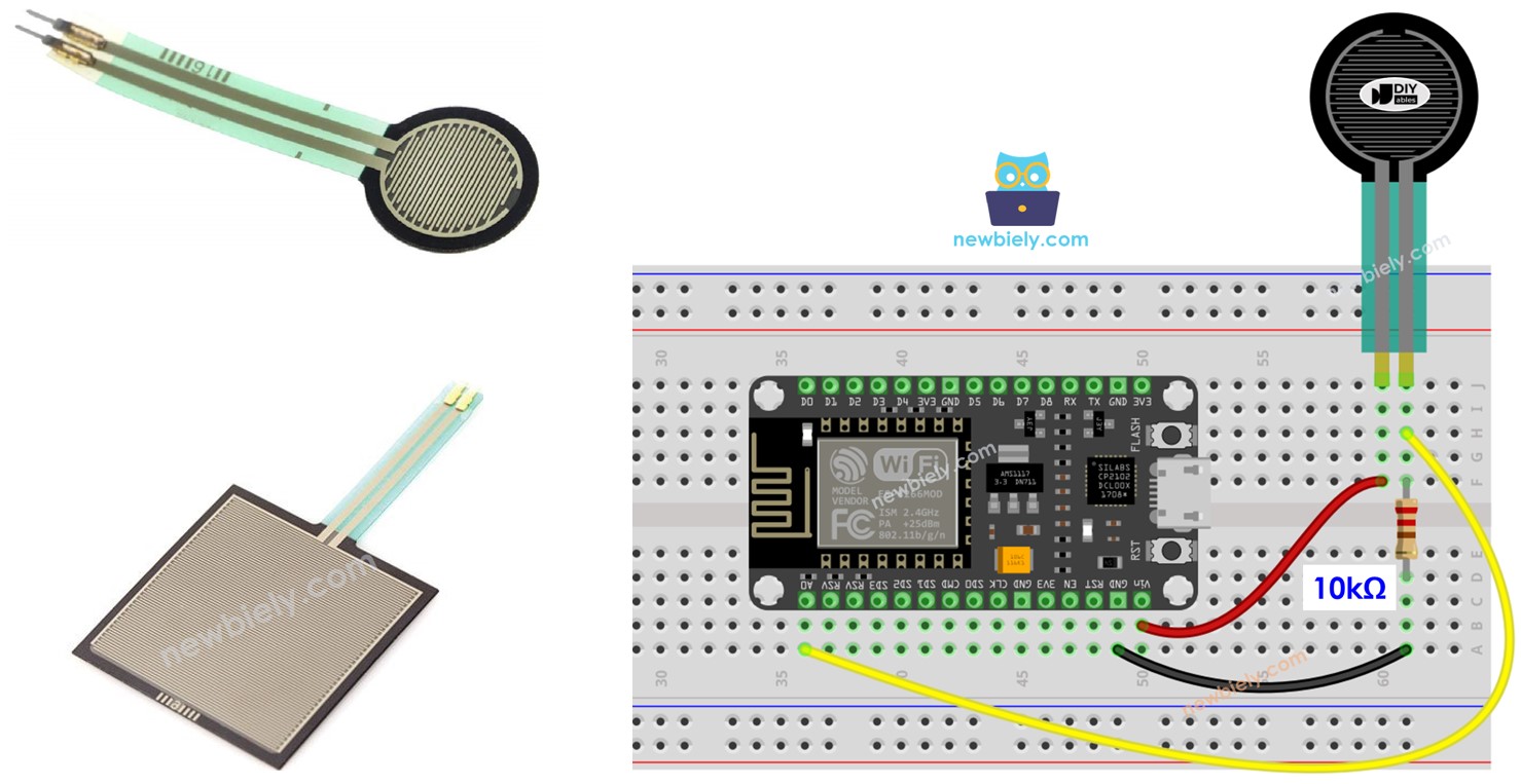 ESP8266 Kraftsensor