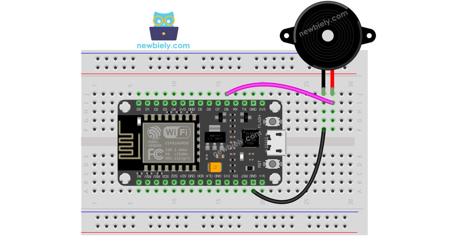 ESP8266 Piezo-Summer