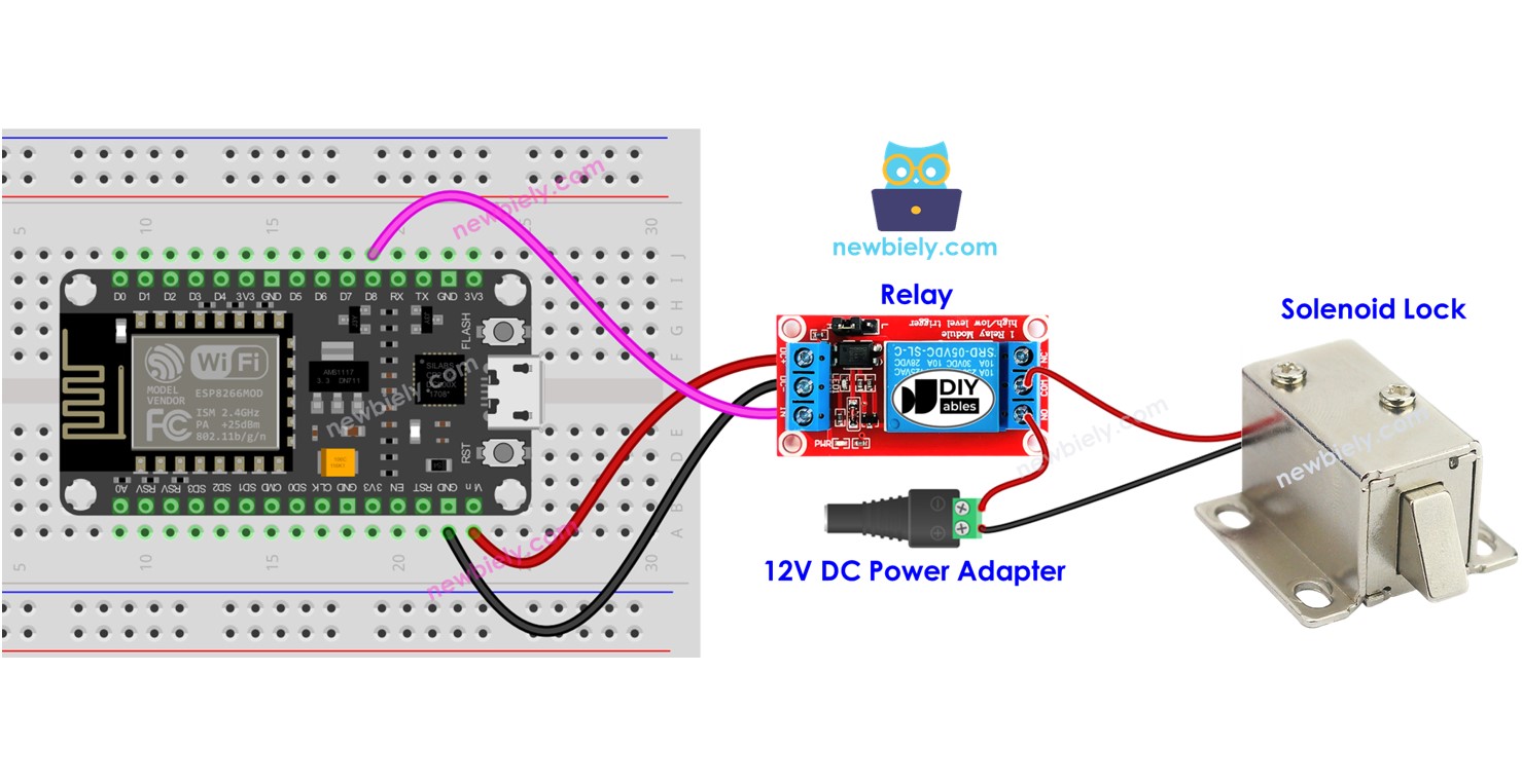 ESP8266 Türschloss