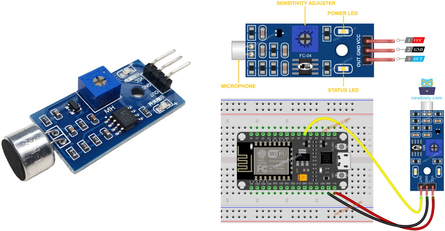 ESP8266 Schallsensor