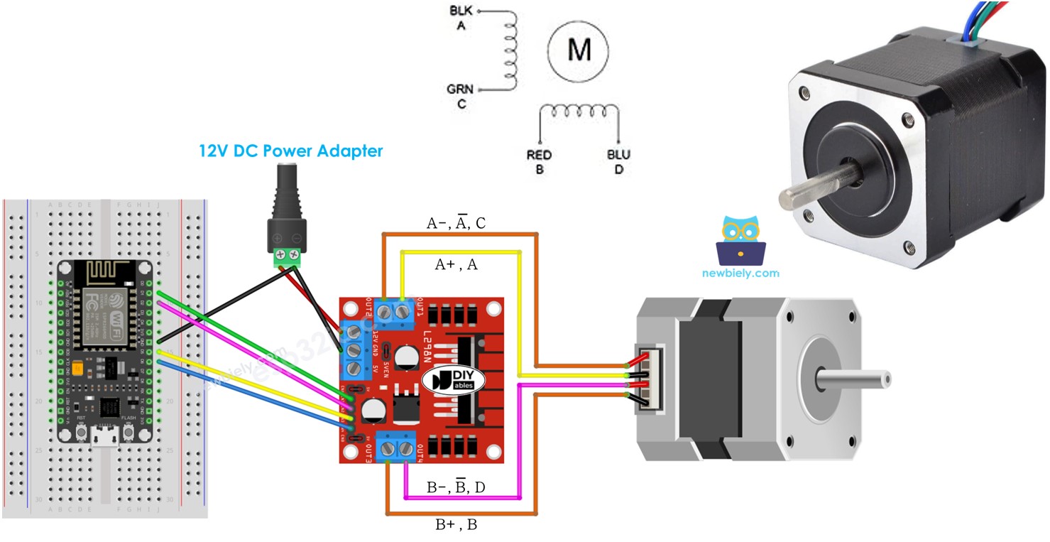 ESP8266 Schrittmotor