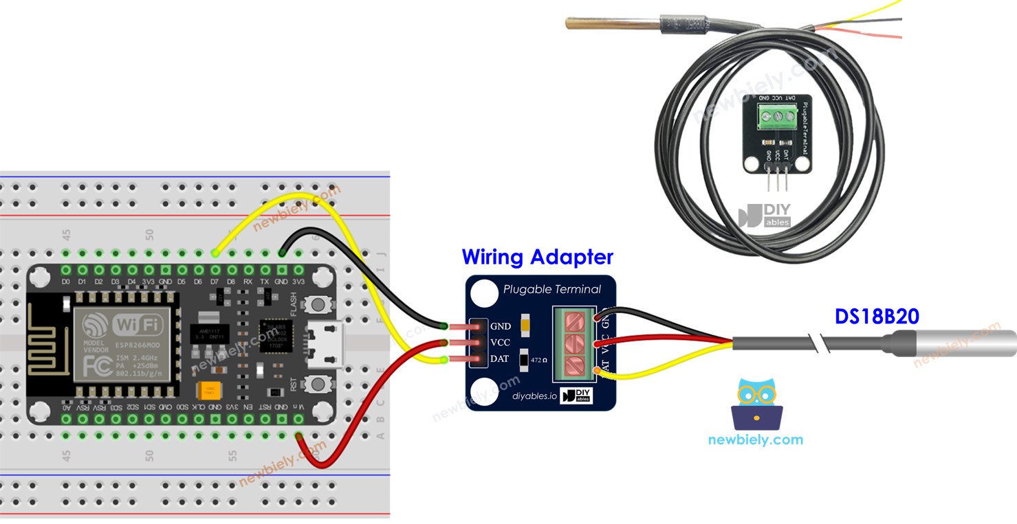 ESP8266 Temperatursensor
