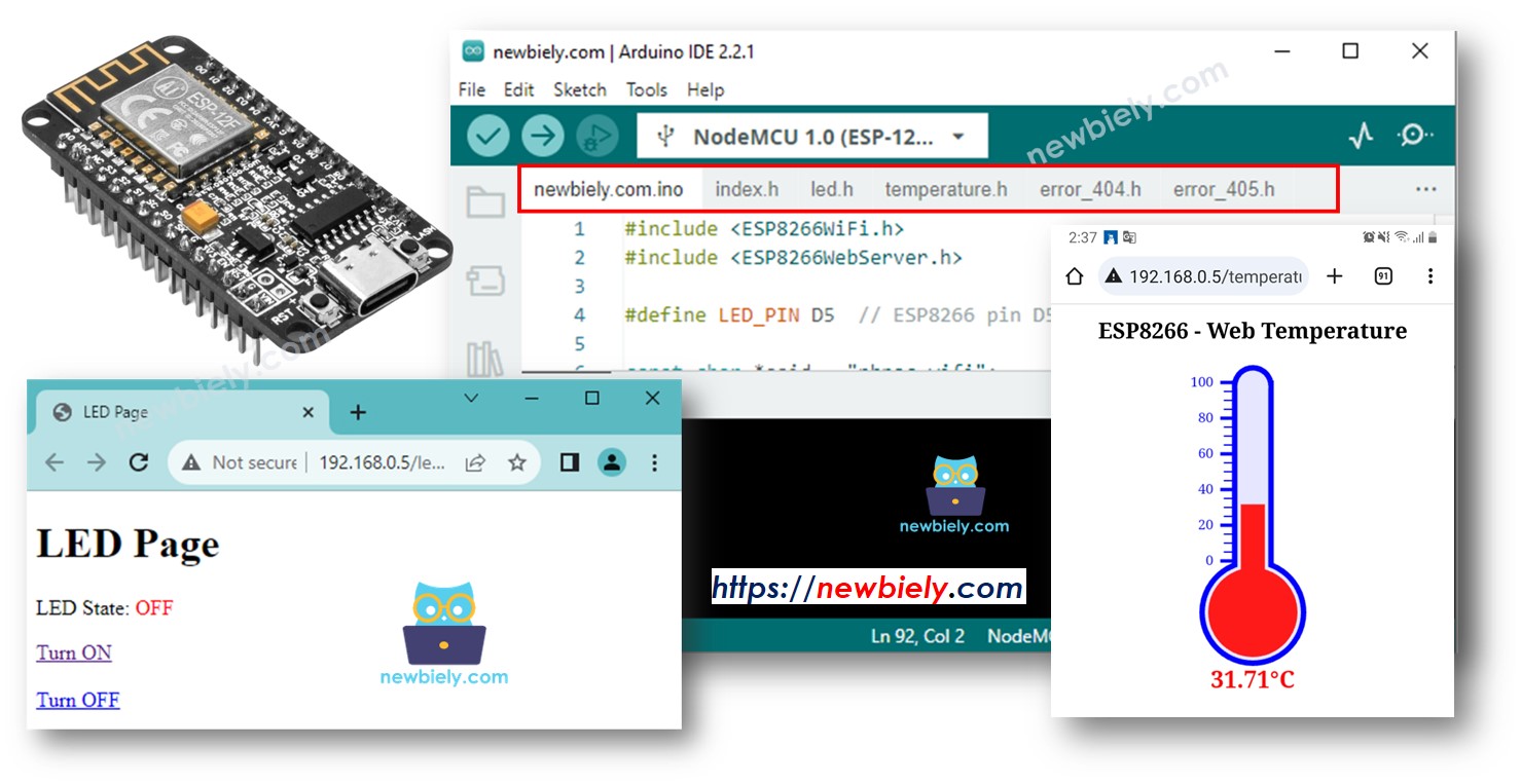 ESP8266 Webserver