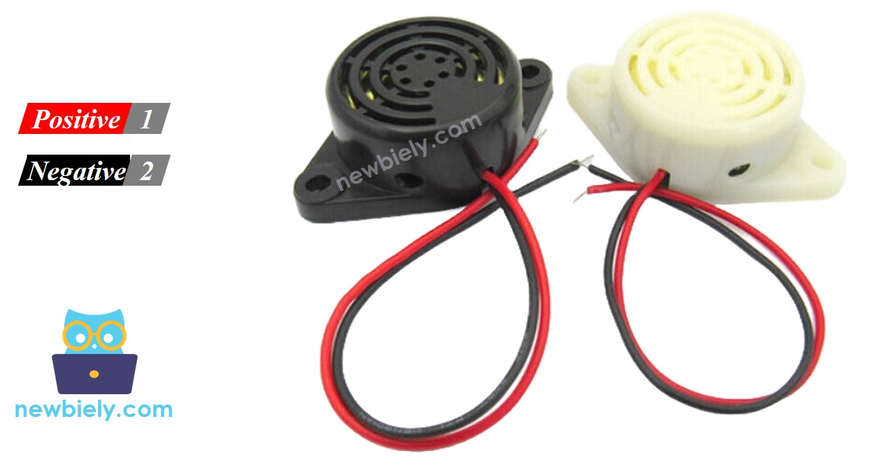 ESP32 12-V Aktiver Piezo-Summer Pinbelegung
