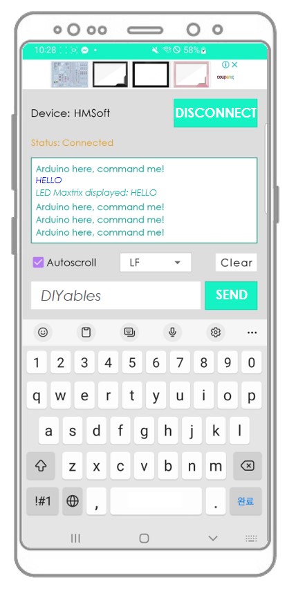 Bluetooth Serieller Monitor App