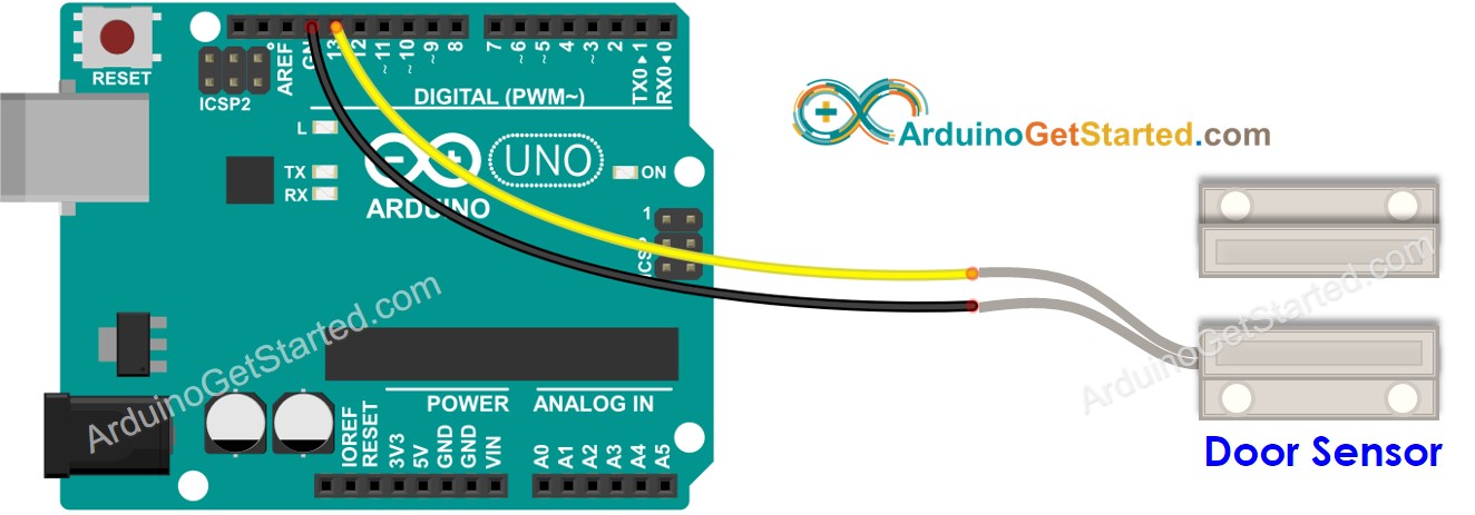 Arduino Türsensor-Schaltplan
