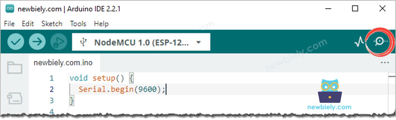 Arduino IDE - Wie öffnet man den seriellen Monitor?
