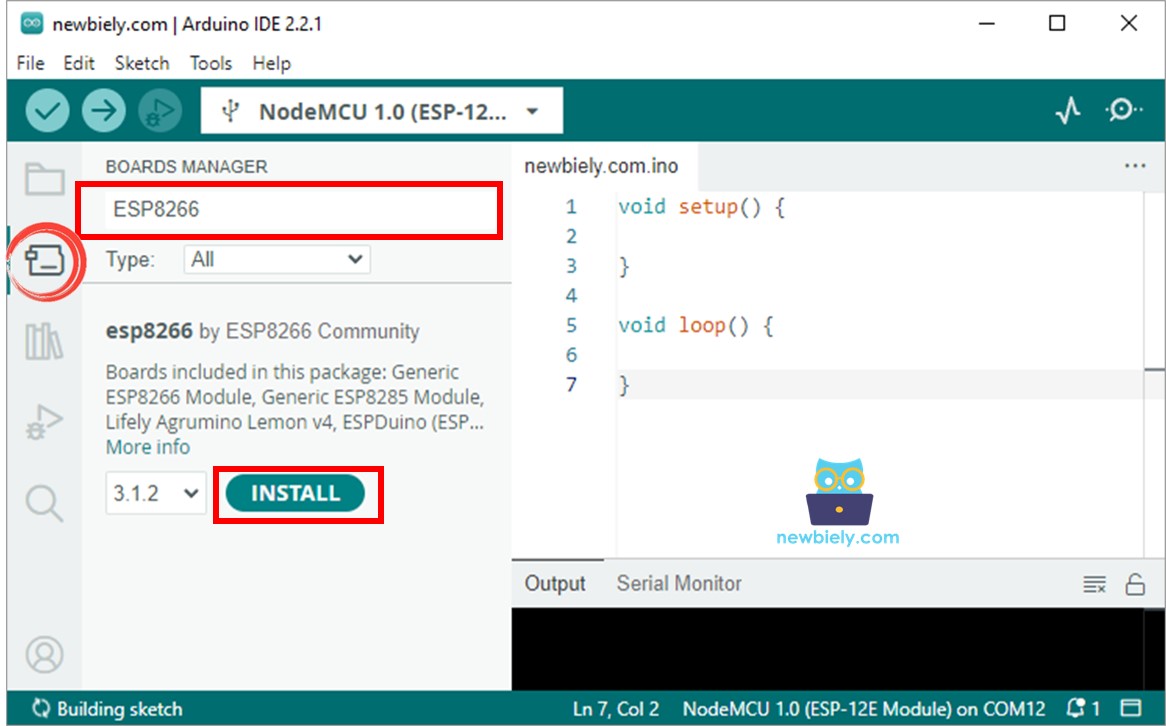 Arduino IDE - ESP8266 NodeMCU installieren
