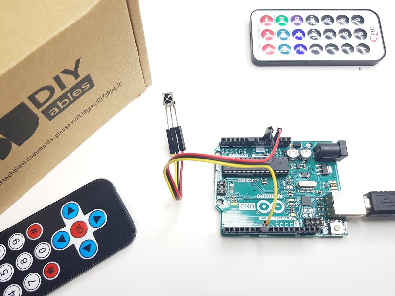 Arduino Infrarot-Fernbedienungsempfänger-Sensor