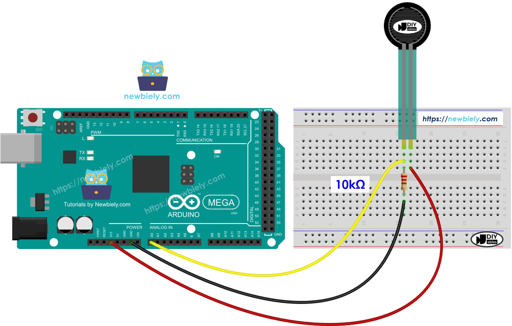 Arduino Mega Force Wiring Diagram