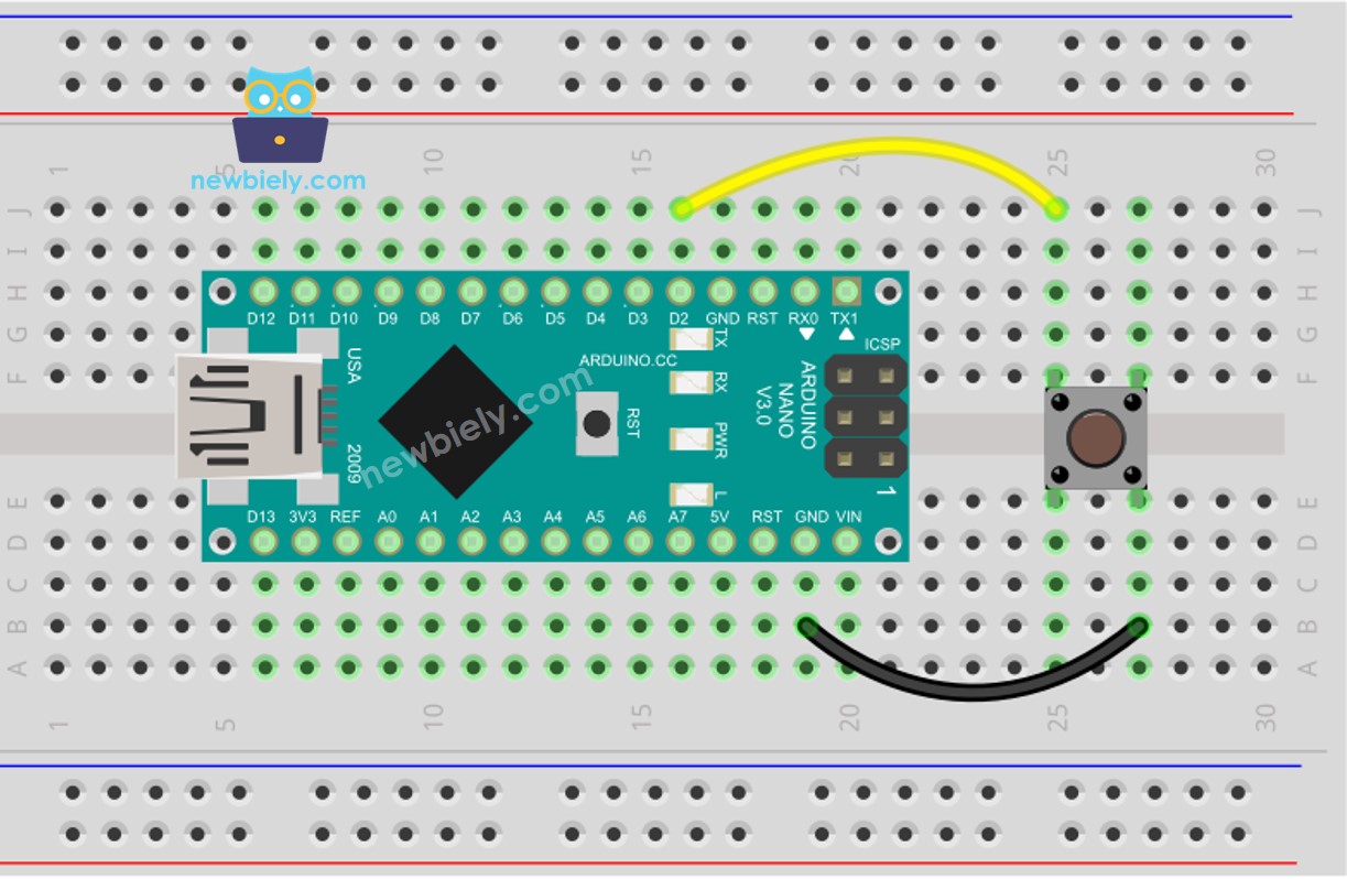 Arduino Nano Taster-Schaltplan