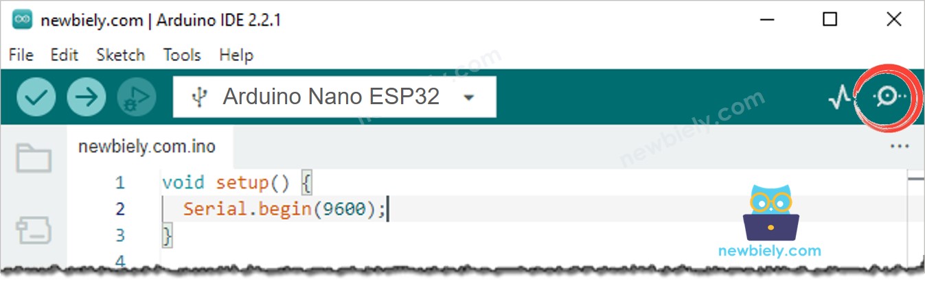 Wie öffnet man den seriellen Monitor in der Arduino-IDE?