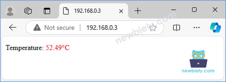 Arduino Nano Webserver-Überwachung