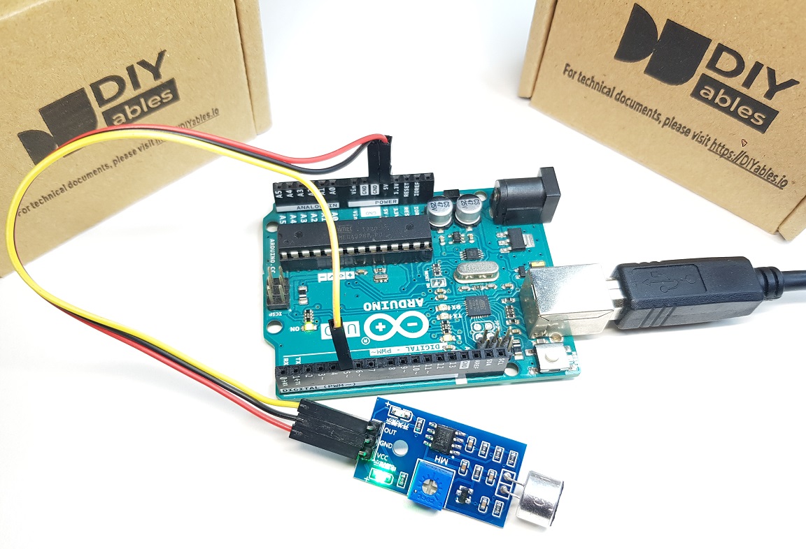 Arduino-Schallsensor-Verbindung