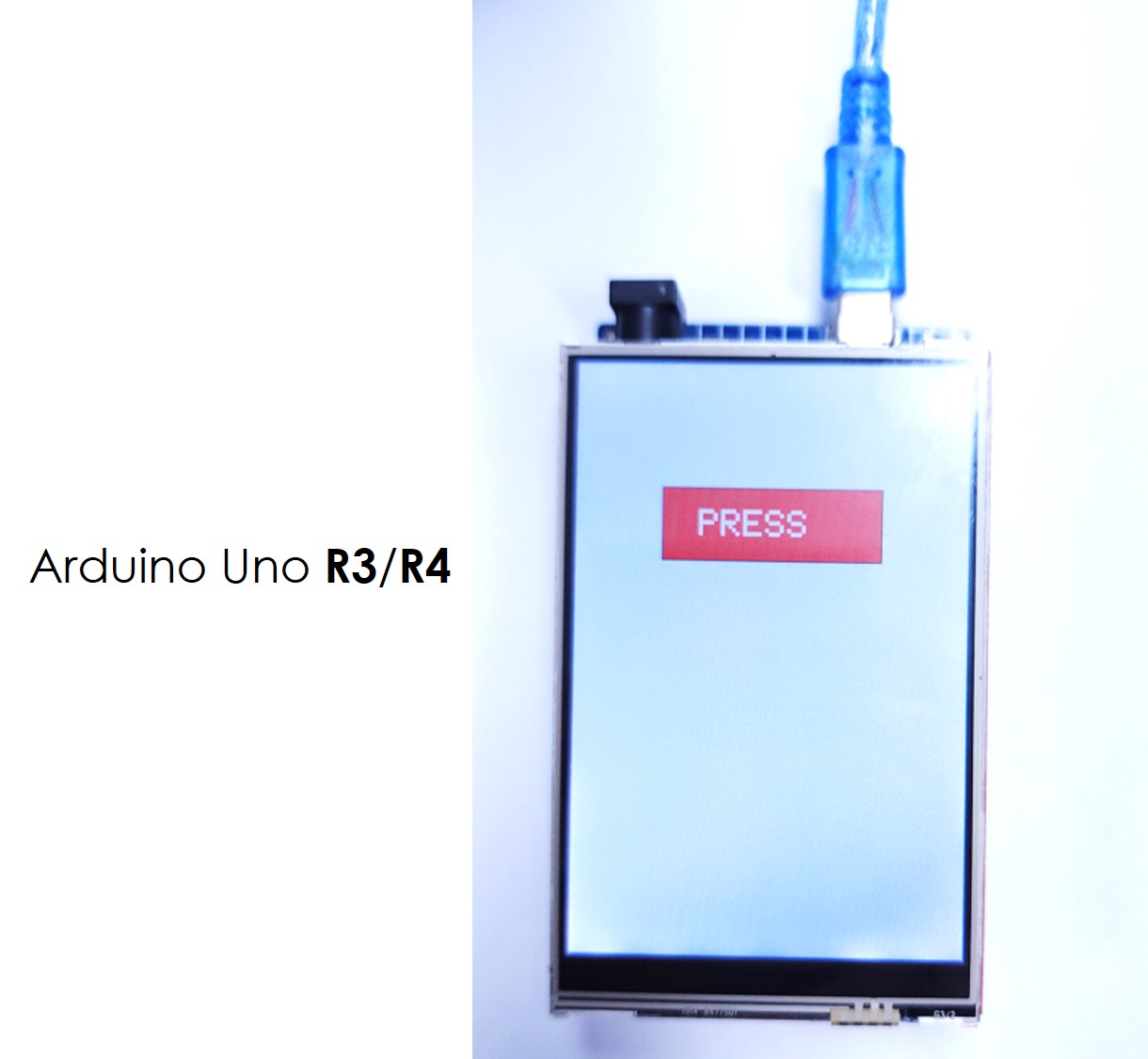 Arduino-Berührungstaste: Ereignis des Drückens/Loslassens auf dem TFT-LCD-Touch-Display